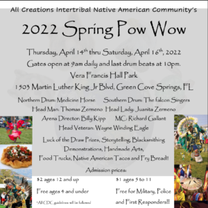 All Creations Intertribal Native American Community Spring Pow Wow 2022