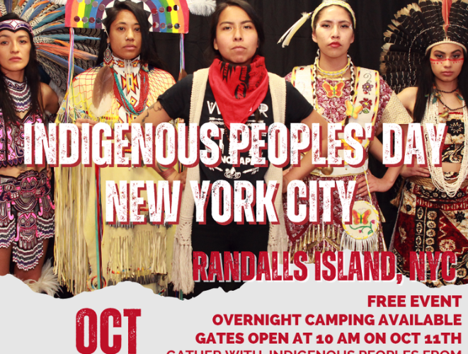 Indigenous Peoples Day New York City (IPDNYC) 2026