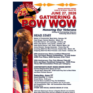 25th Annual Miami Nation Pow Wow 2026