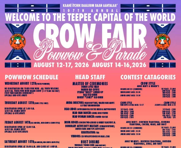 107th Annual Crow Fair 2026
