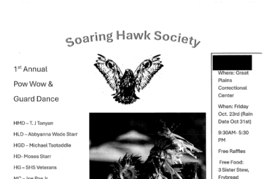 Soaring Hawk Society 1st Annual Pow Wow 2026