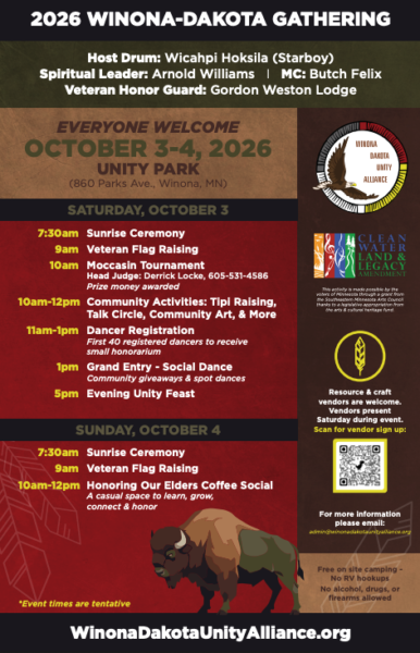 Winona-Dakota Gathering 2026