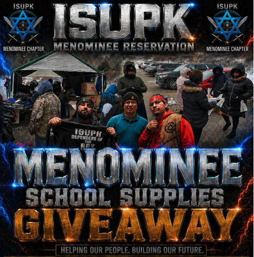 Menominee School Supply Giveaway 2026