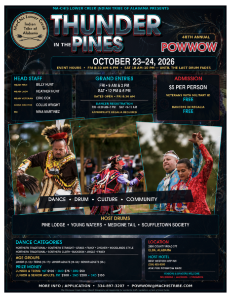 Thunder In The Pines Pow Wow 2026