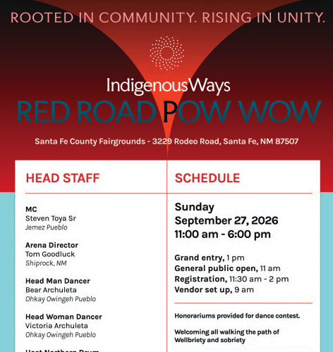 IndigenousWays Red Road Pow Wow 2026