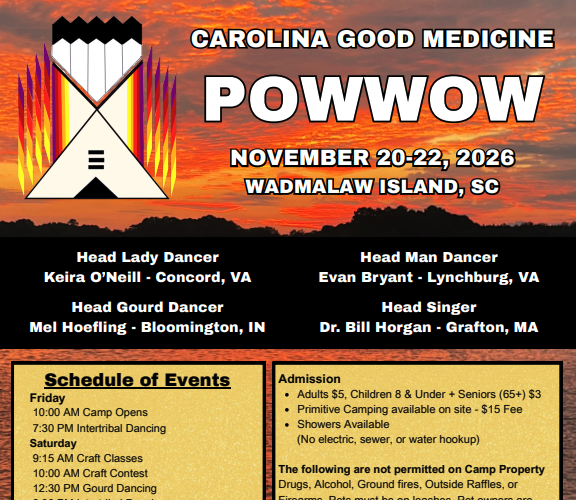 Carolina Good Medicine Pow Wow 2026