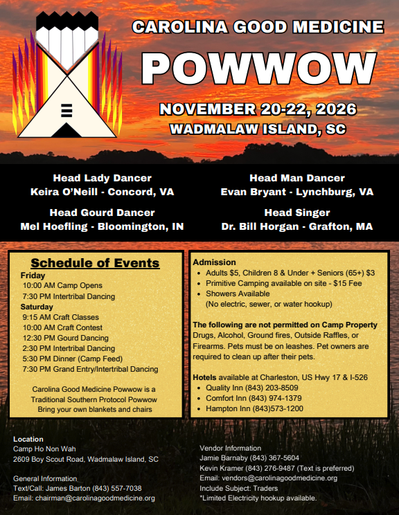 Carolina Good Medicine Pow Wow 2026