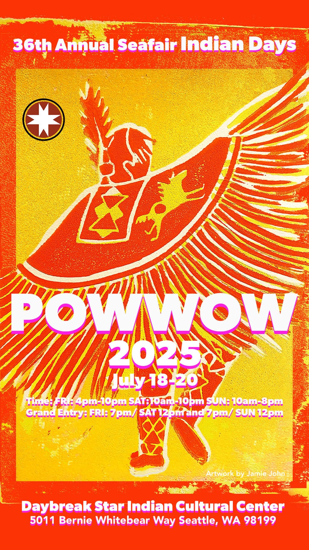 36th Annual Seafair Indian Days Pow Wow 2025