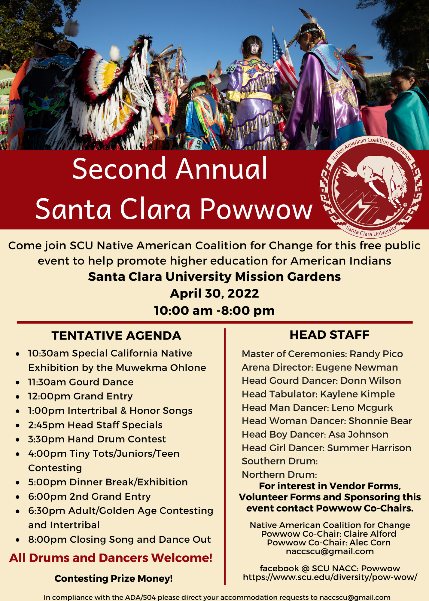 2nd Annual Santa Clara University Pow Wow 2022