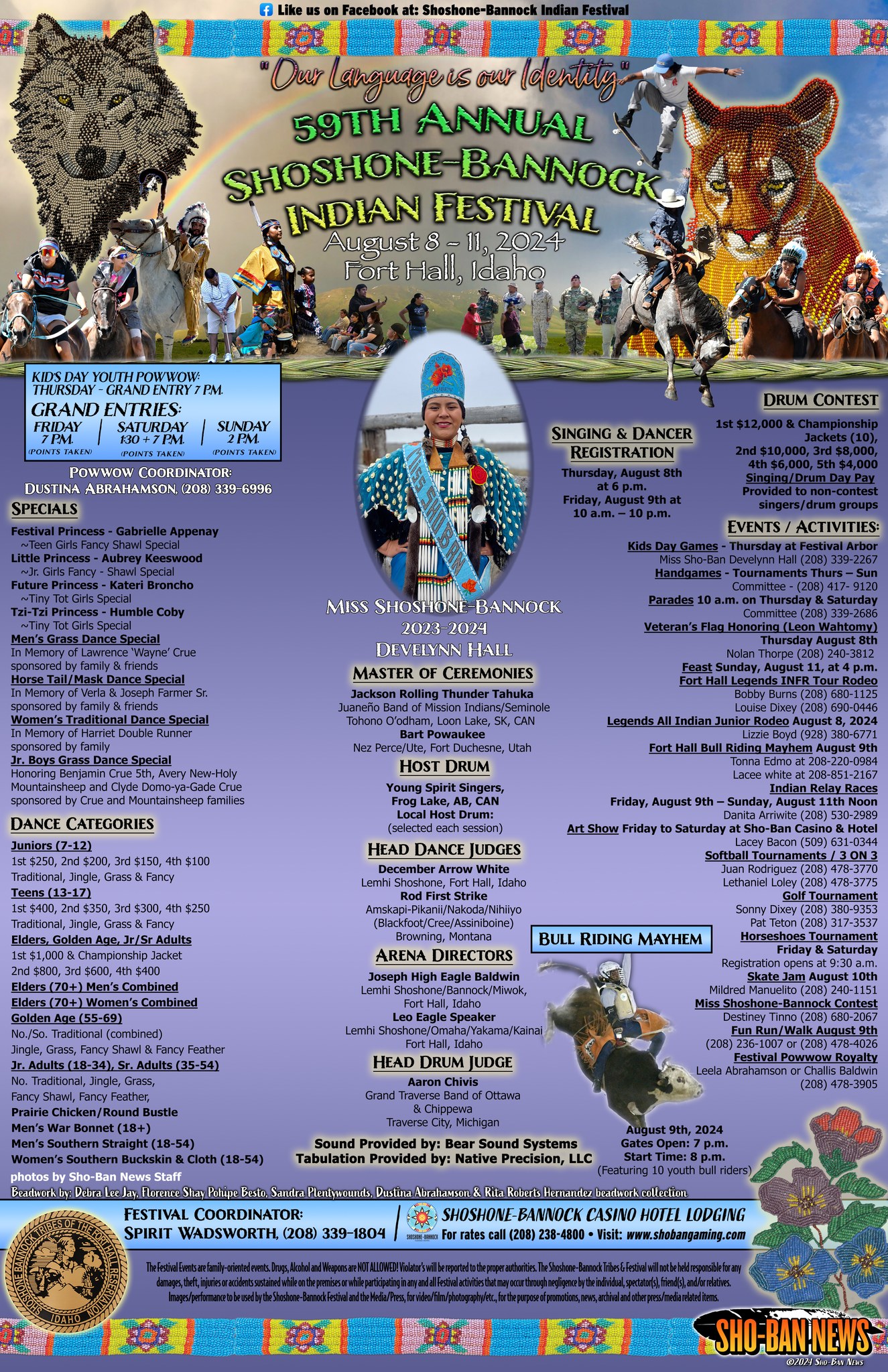 59th Annual Shoshone-Bannock Indian Festival 2024