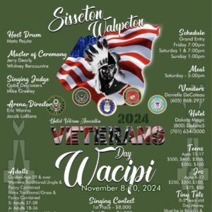 United Veterans Association Veterans Day Wacipi 2024