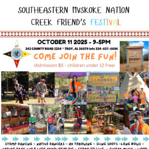 Southeastern Mvskoke Nation Creek Friend's Festival 2025