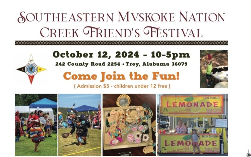 Southeastern Mvskoke Nation Creek Friend’s Festival 2024