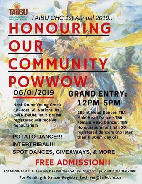 TAIBU CHC 1st Annual "Honouring Our Community" Pow Wow (2019)