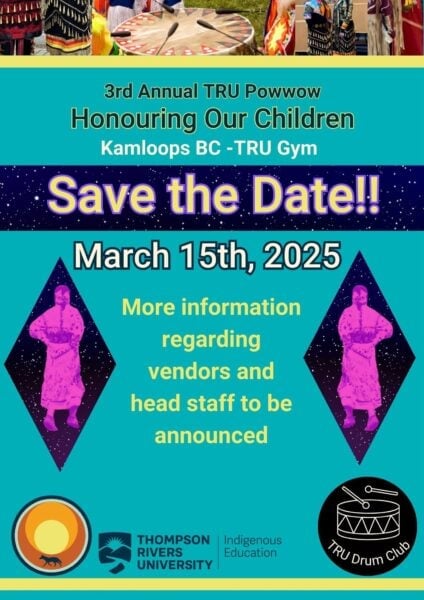3rd Annual TRU Pow Wow Honouring Our Children 2025