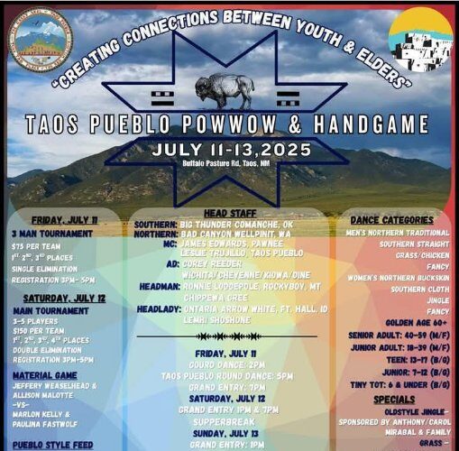 2025 Taos Pueblo Pow Wow & Hand Game