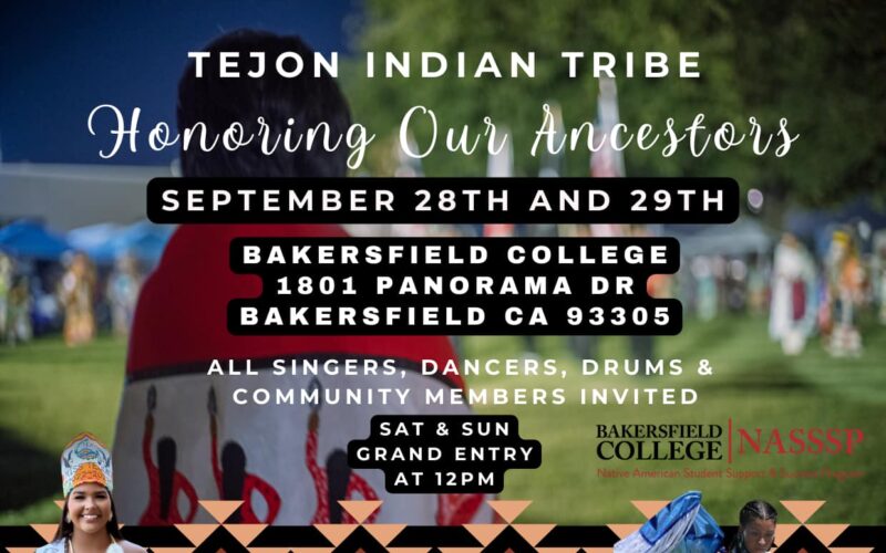 Tejon Indian Tribe Honoring Our Ancestors 2024