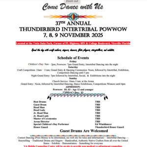 36th Annual Thunderbird Intertribal Pow Wow 2025