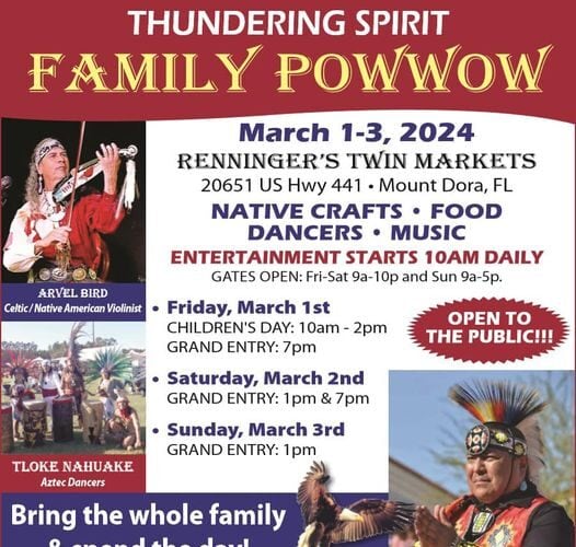 Thundering Spirit Family Pow Wow 2024 Pow Wow Calendar