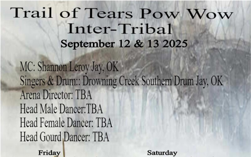 Trail of Tears Pow Wow 2025