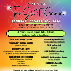 5th Annual Two Spirit Pow Wow 2024