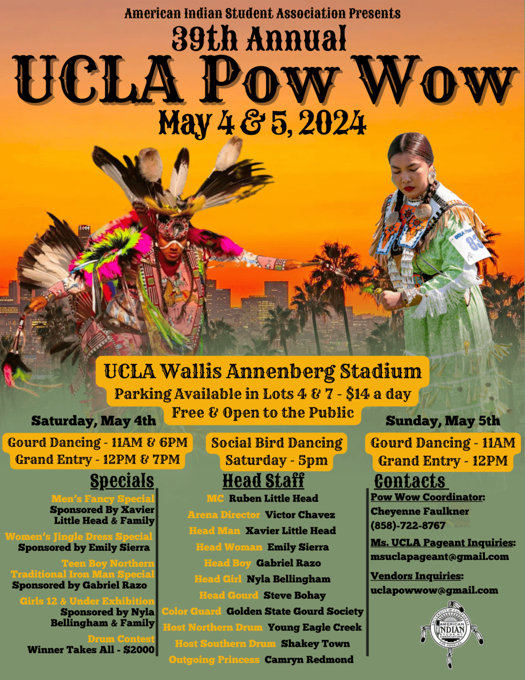 39th Annual UCLA Pow Wow 2024 Pow Wow Calendar