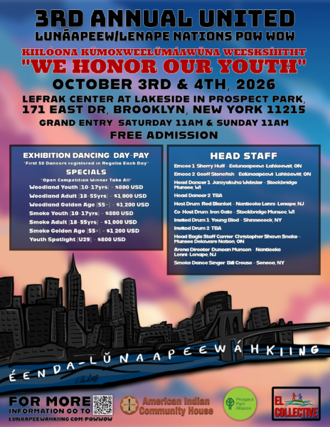 3rd Annual United Lunaápeew/Lenape Nations Pow Wow 2026