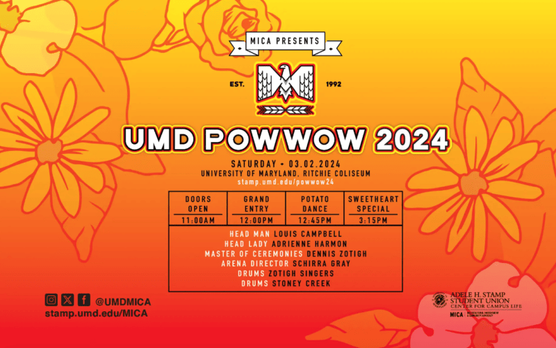 UMD (University of Maryland) Pow Wow 2024