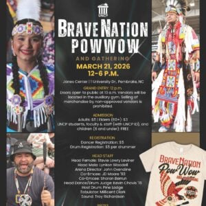 UNC Pembroke BraveNation Pow Wow and Gathering 2026