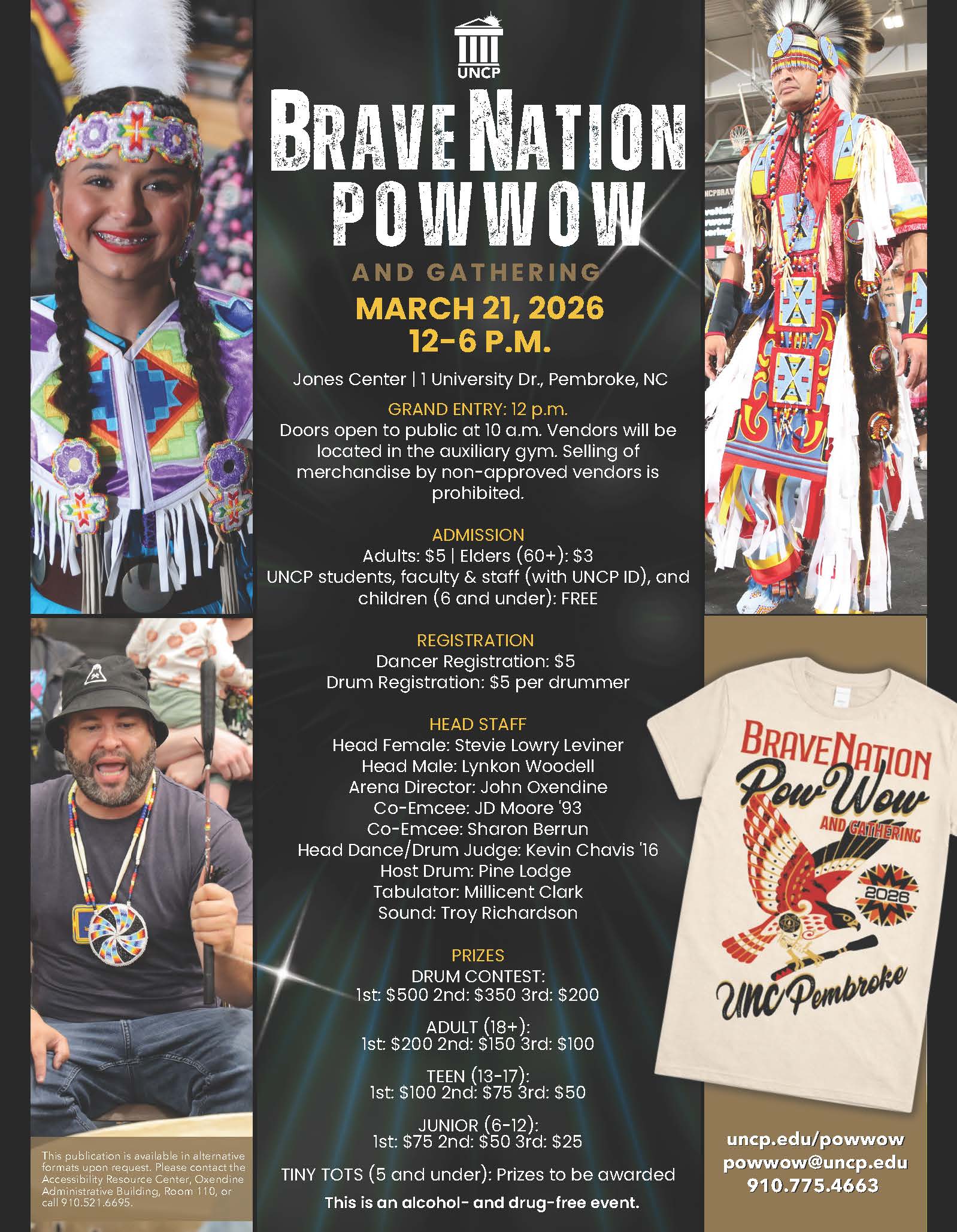 UNC Pembroke BraveNation Pow Wow and Gathering 2026