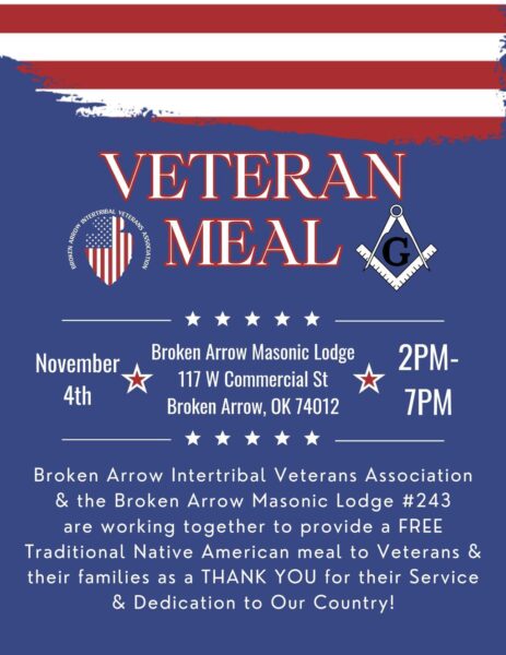 Veteran Meal 2023 – Broken Arrow OK
