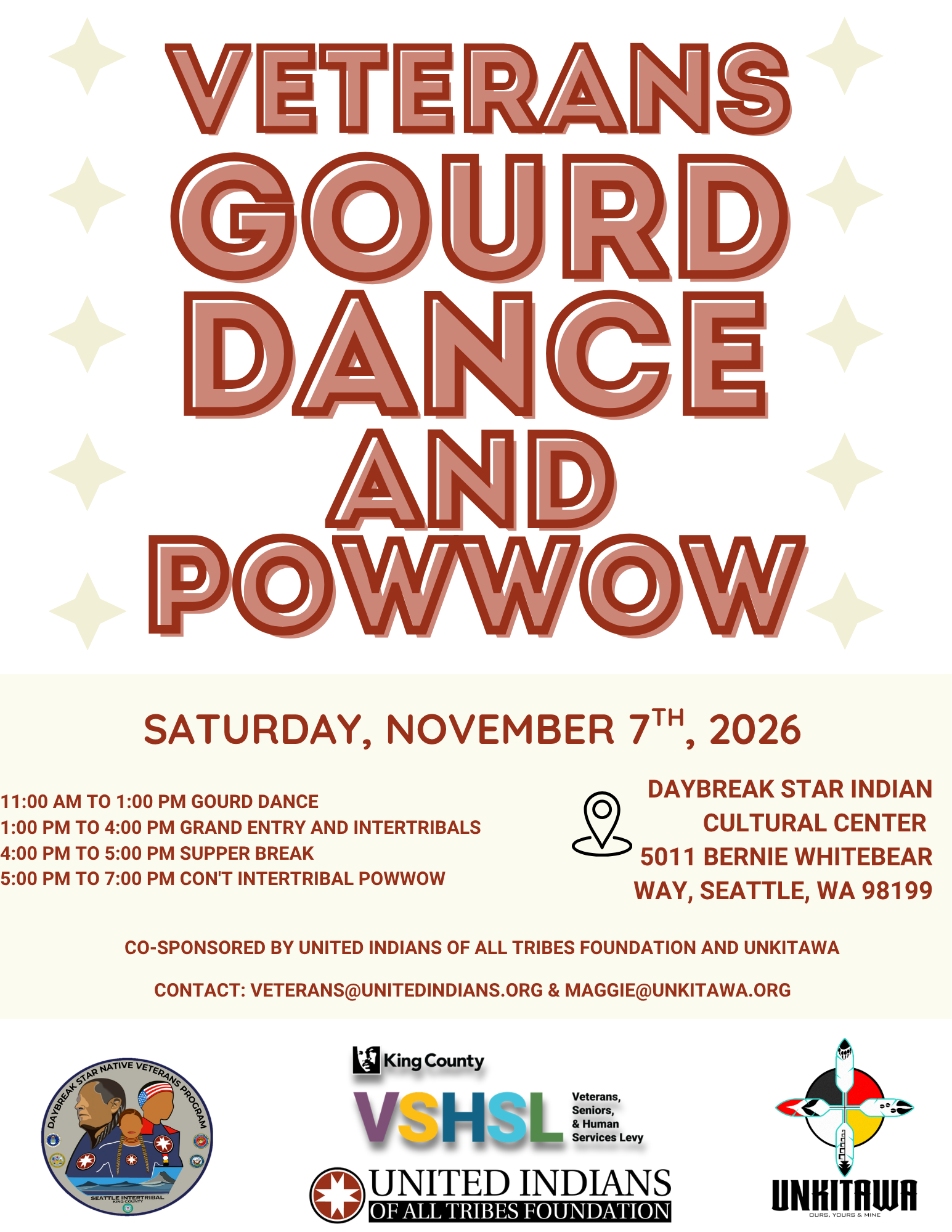 Veterans Gourd Dance and Pow Wow 2026