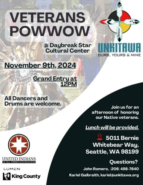 Unkitawa Veterans Pow Wow 2024