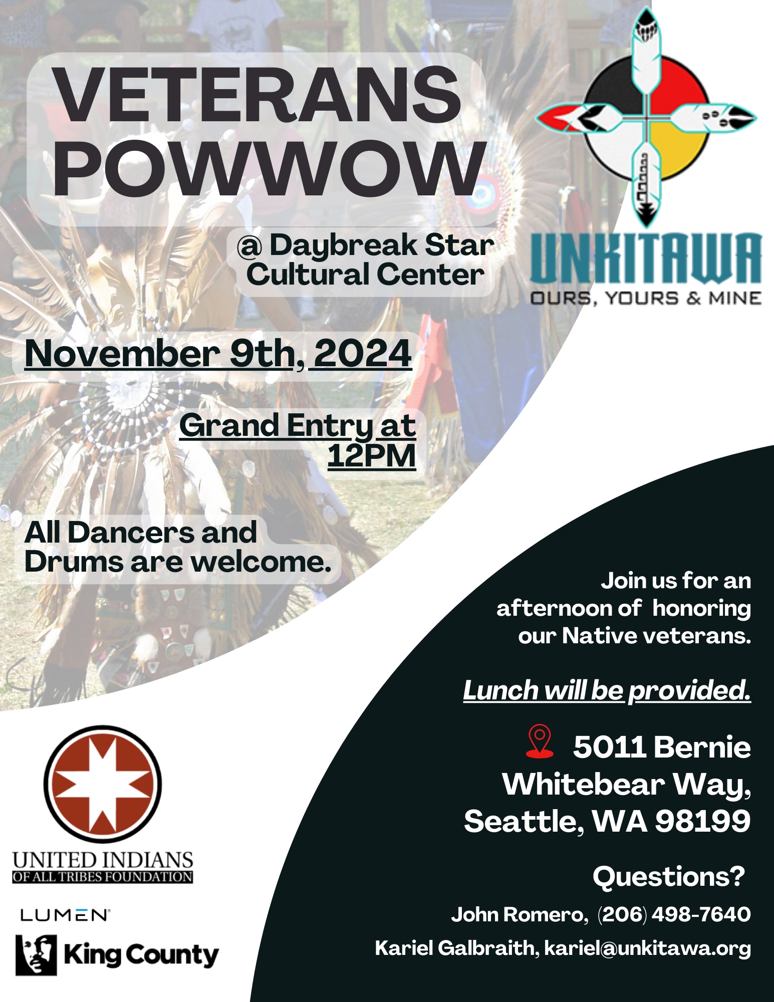 Unkitawa Veterans Pow Wow 2024