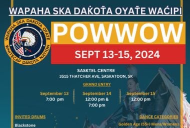 Wapaha Ska Dakota Oyate Wacipi 2024