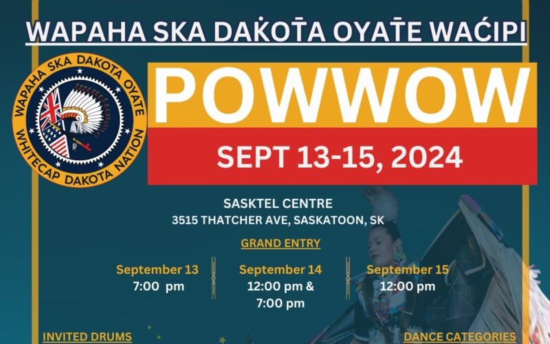 Wapaha Ska Dakota Oyate Wacipi 2024
