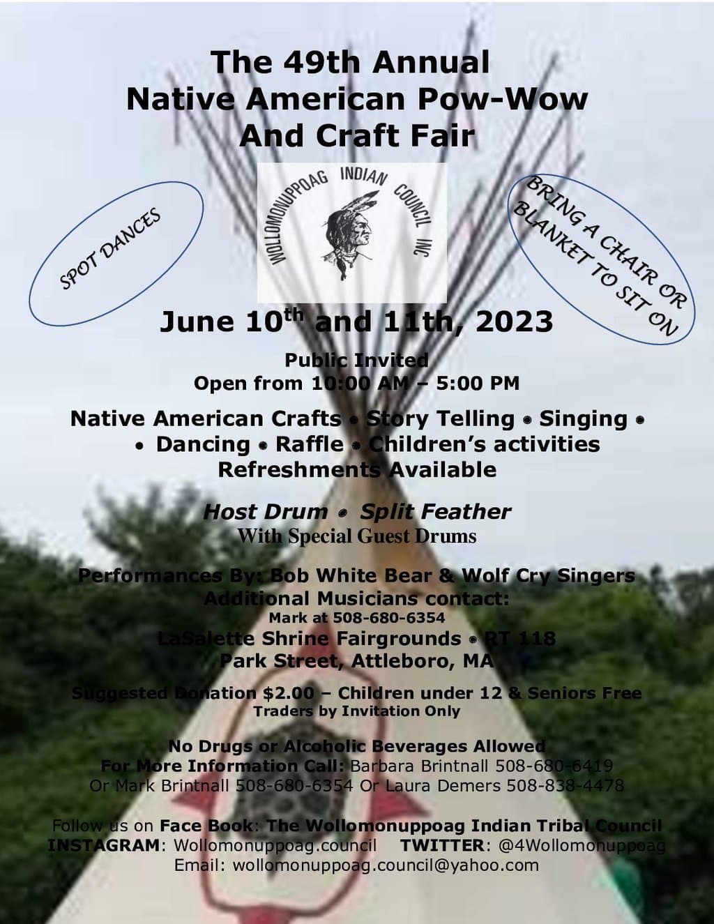 49th Annual Native American Powwow and Craft Fair 2023
