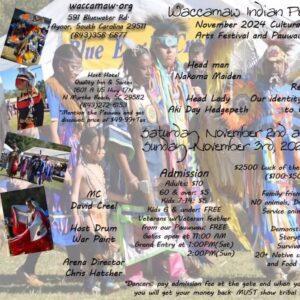 Waccamaw Indian People Cultural Arts Festival & Pauwau 2024