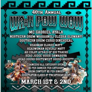 40th Annual Wa:k Pow Wow 2025