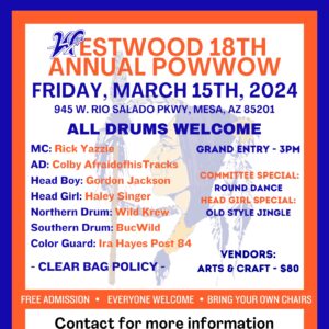 Westwood 18th Annual Pow Wow 2024