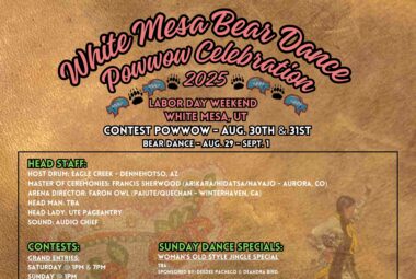 White Mesa Bear Dance & Contest Pow Wow 2025