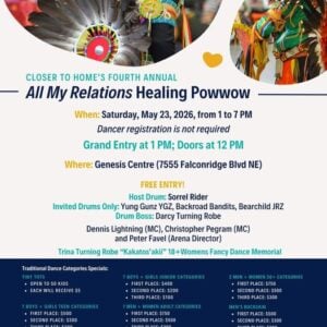 All My Relations Healing Pow Wow 2026