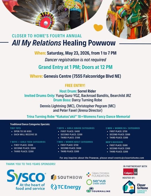 All My Relations Healing Pow Wow 2026