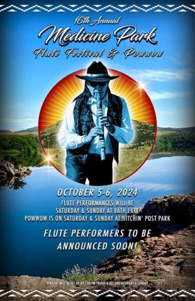 16th Annual Medicine Park Flute Festival & Pow Wow 2024