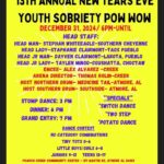 13th Annual New Years Eve Youth Sobriety Pow Wow 2024