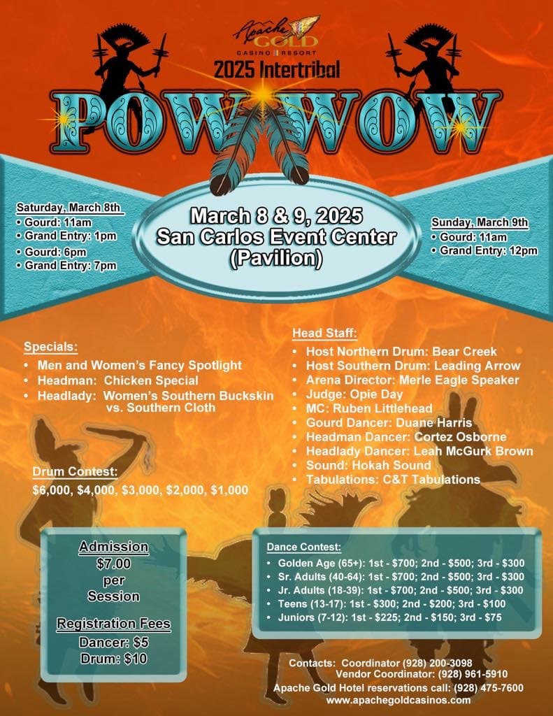 Apache Gold Intertribal Pow Wow 2025