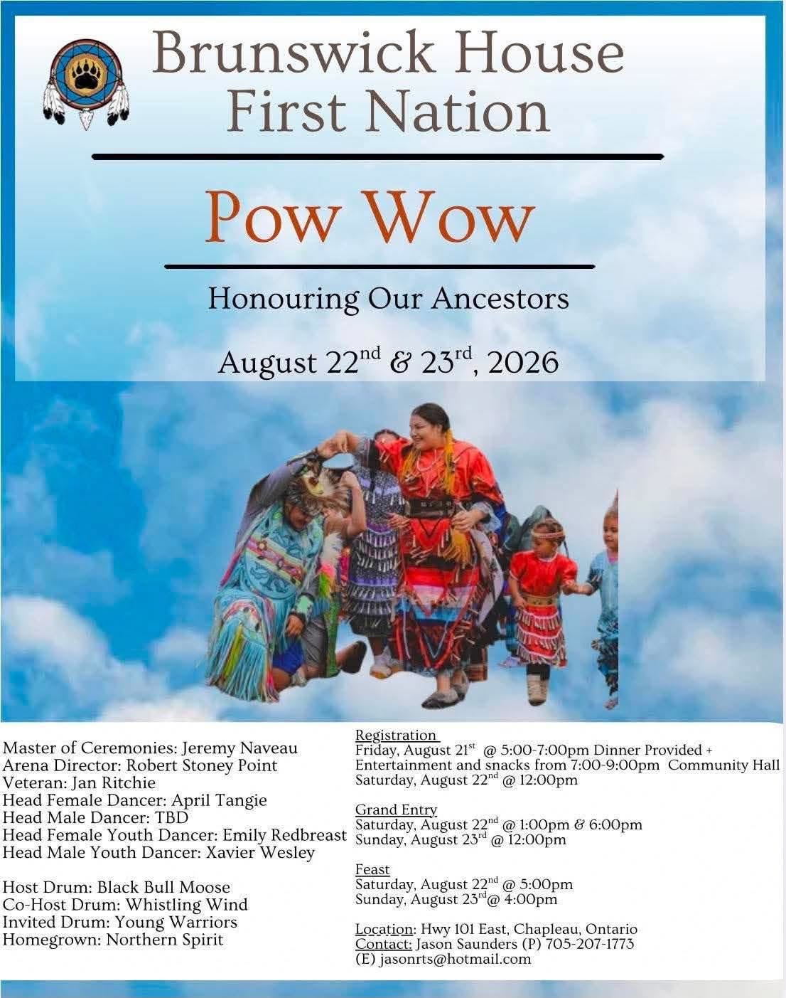Brunswick House First Nation Pow Wow 2026