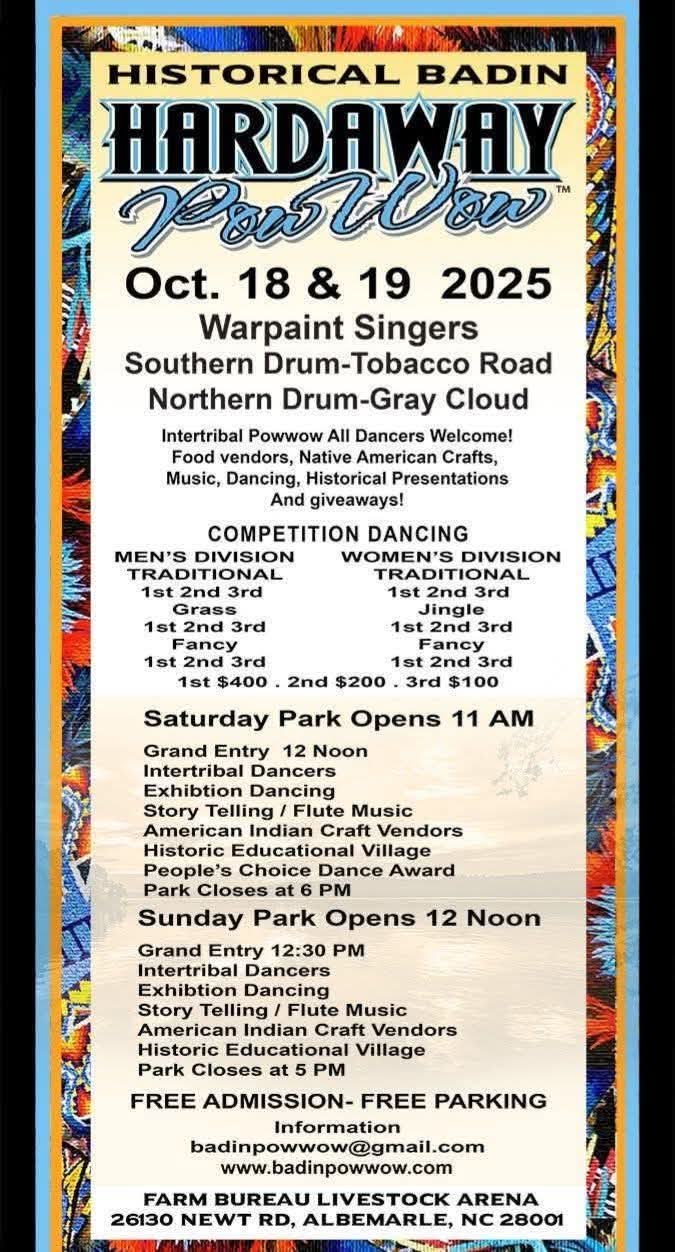 Historic Badin Hardaway Pow Wow 2025