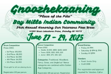 Bay Mills Indian Community 34th Annual Honoring Our Veterans Pow Wow 2025