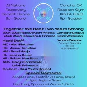 All Nations Rezcovery Benefit Dance 2026